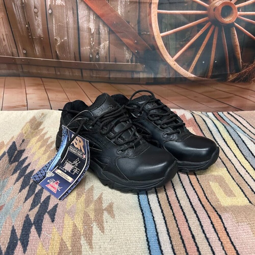 Thorogood ASR (Athletic Slip-Resisting) Women's Black Leather Work Shoe Size 7